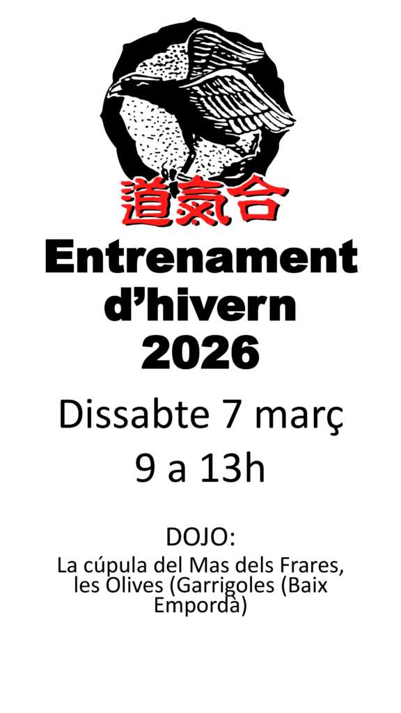Cartell Entrenament d'hivern 2026 de 9 a 13h